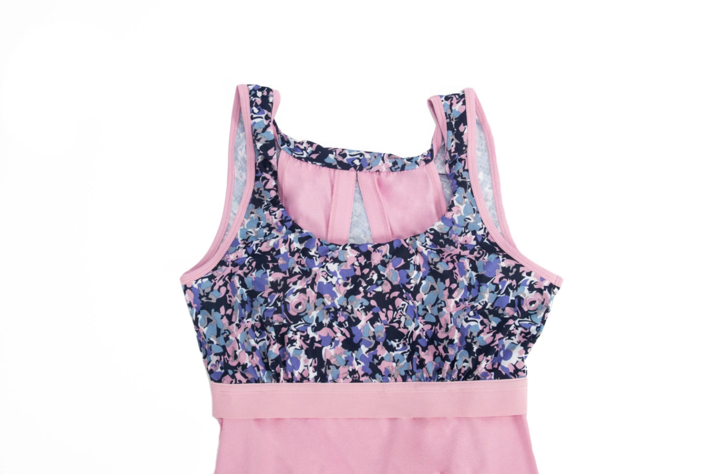 Noble Outfitters 20505-061 Womens Sweeet Lilac Katie Double up Tank Shirt