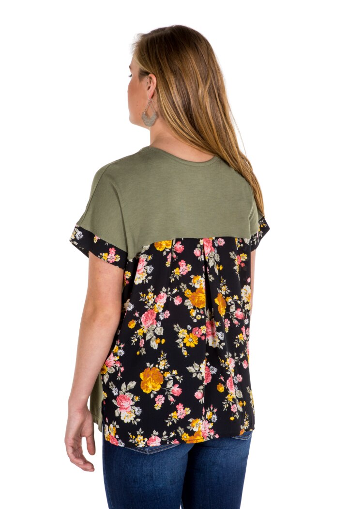 Noble Outfitters 22516-827 Womens Sophia Top Shirt