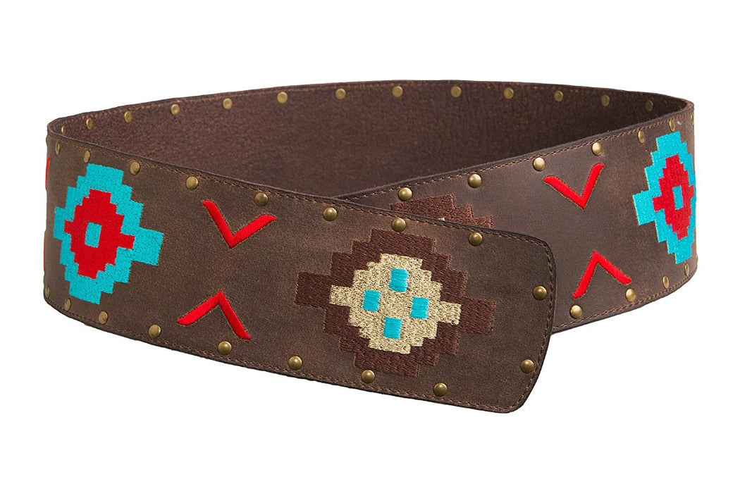 Noble Outfitters 29514-137 Womens Aztec Wrap Belt