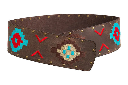 Noble Outfitters 29514-137 Womens Aztec Wrap Belt