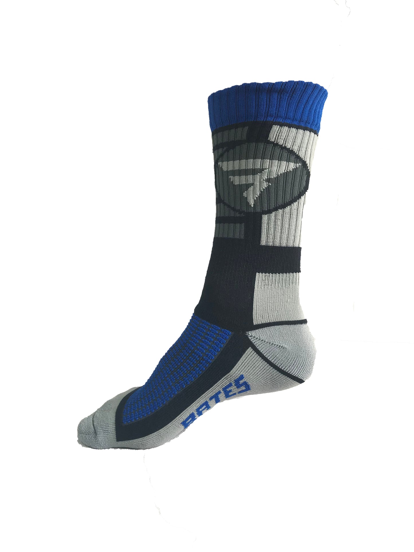 Bates Mens Powersports Performance Socks Large Mens Shoe Size 9-13 1 Pack