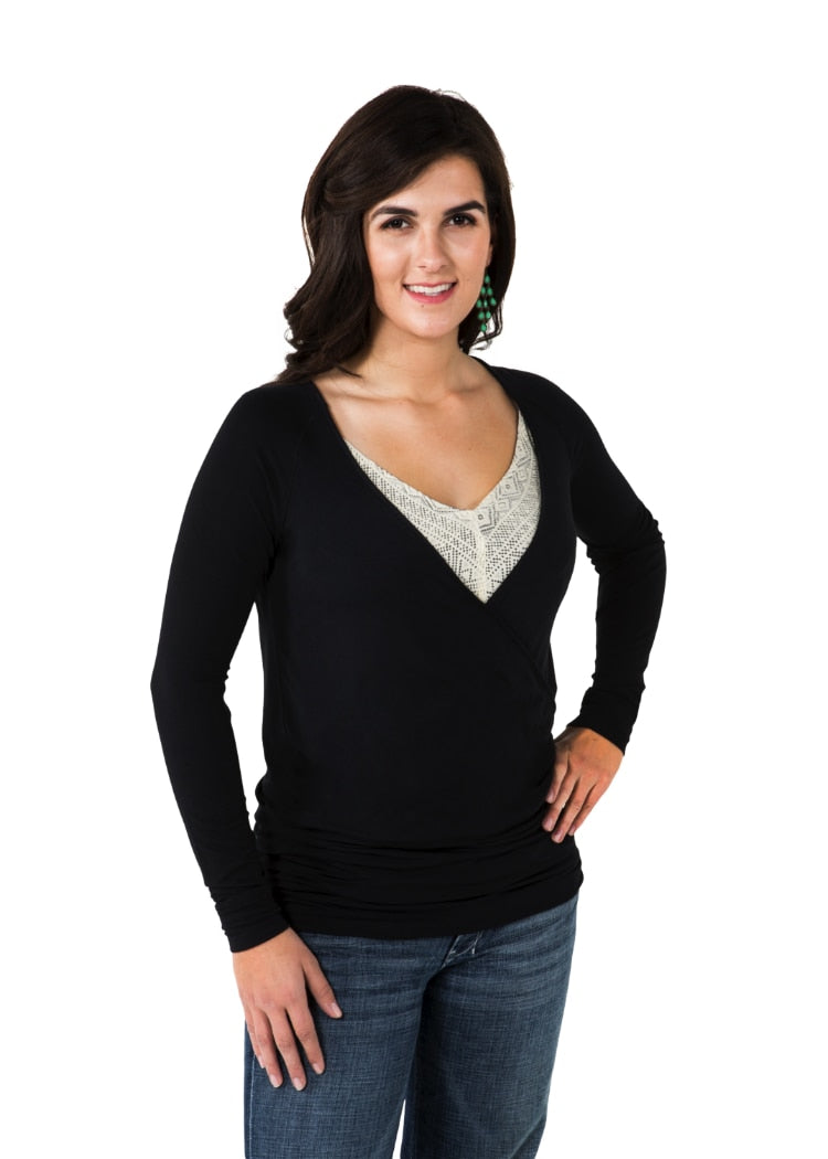 Noble Outfitters 21527-019 Womens Wanderlust Reversible Shirt