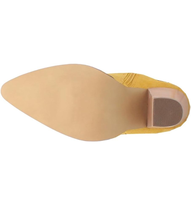 Dingo DI185 Women's Crazy Train Western Bootie Yellow