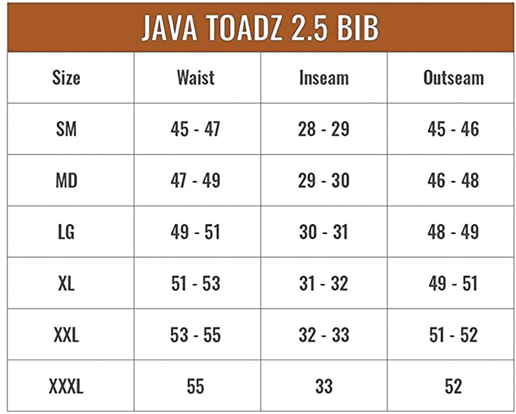 Frogg Toggs Java Toadz 2.5 BIB Realtree Xtra Camo