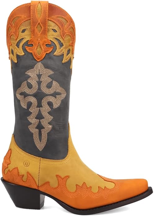 Dingo Women’s Holy Roller Di2277-MUL Western Boot – Leather