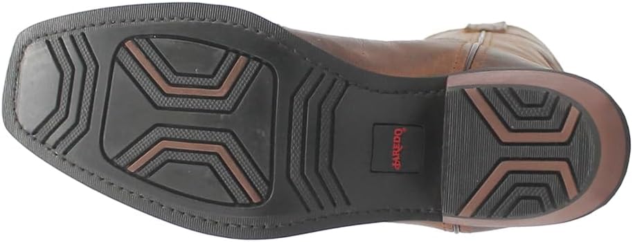 Laredo Men’s Williams L68470 Leather Square Toe Casual Boot – Mid Calf