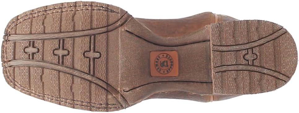 Laredo Peete L7991 Men’s 13" Leather Cowboy Boots – Rust
