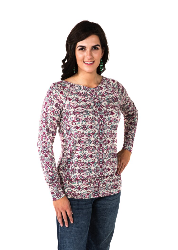 Noble Outfitters 21527-999 Womens Wanderlust Reversible Shirt