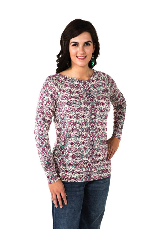 Noble Outfitters 21527-999 Womens Wanderlust Reversible Shirt
