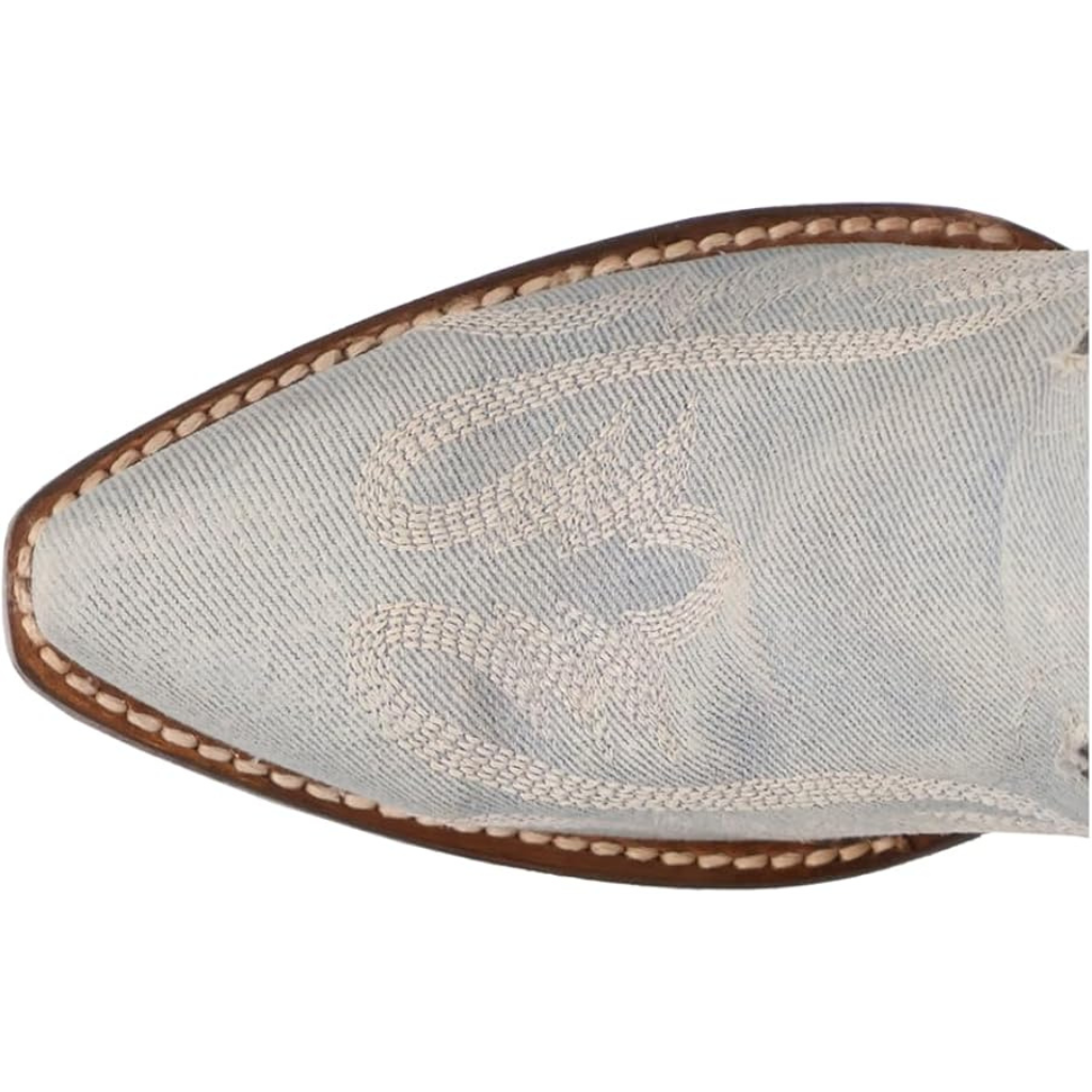 Dan Post 5105 Womens Blue Jean Dream Embroidered Snip Toe Casual Boot