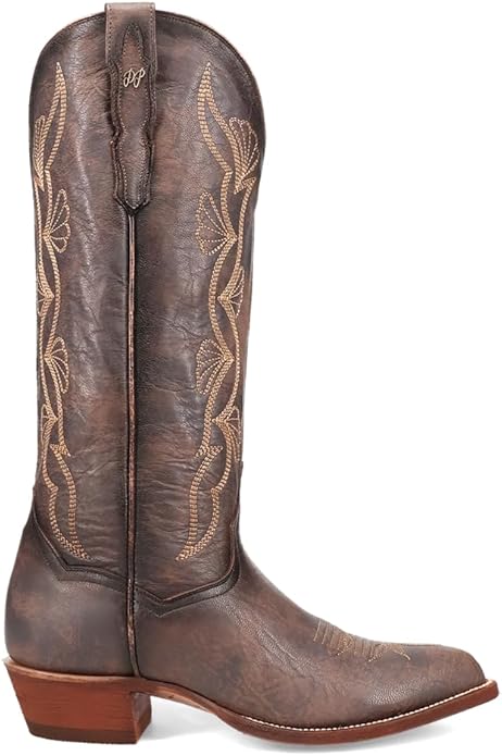 Dan Post Sunrise Canyon DP7031 Women’s Grey Pointed Toe Pull-On Western Casual Boots