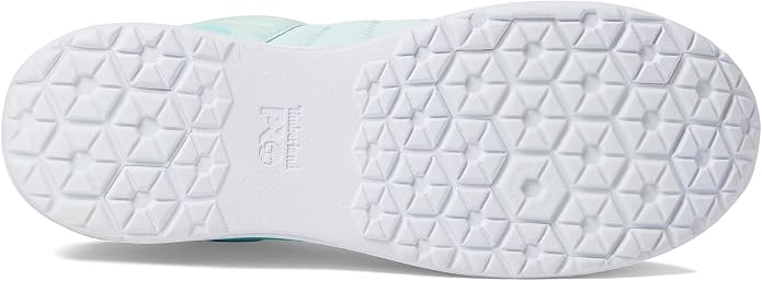 Timberland PRO TB0A5UEF-484 Women's Overdrive Composite Safety Toe Aqua/Sage/Purple Work Sneakers