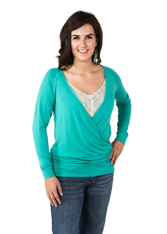 Noble Outfitters 21527-812 Womens Wanderlust Reversible Shirt