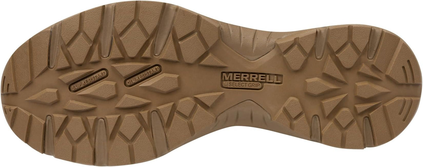 Merrell Men’s Fullbench 8-Inch Tactical Waterproof Side-Zip Work & Military Boot