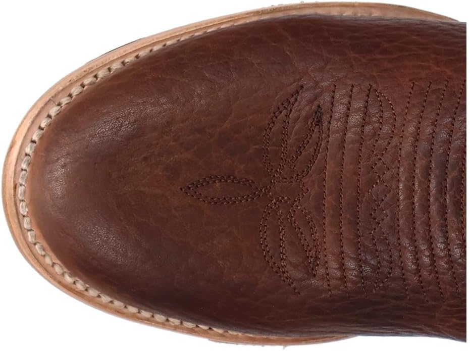 Dan Post Ranked DP5196 Men’s Bison Embroidered Round Toe Western Boots