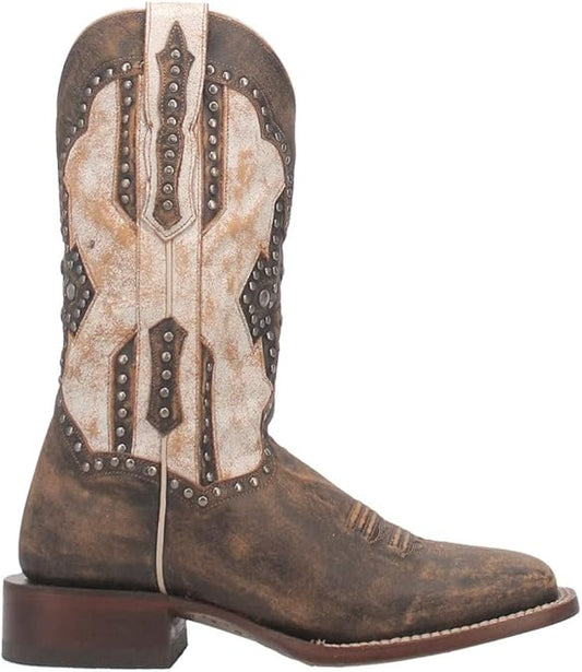Dan Post DP4984 Darby Women's Broad Square Toe Western Boots