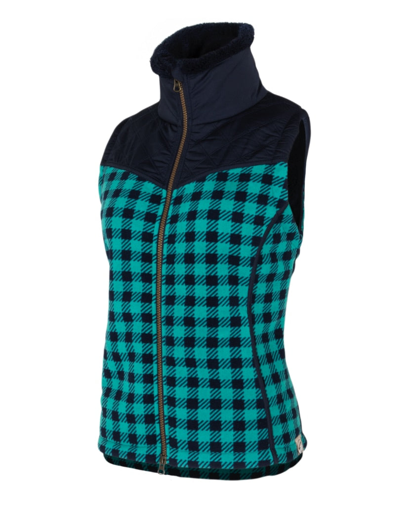 Noble Outfitters 28012-812 Womens Heritage Check Vest