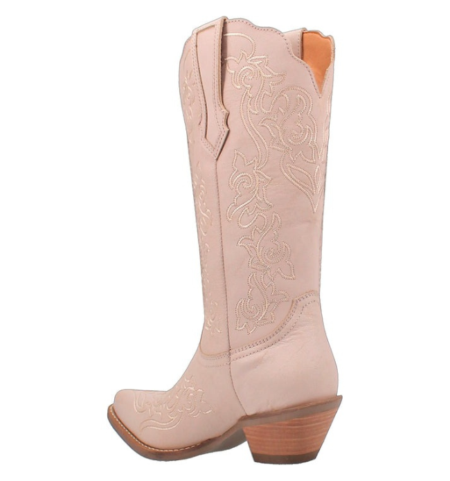 Dingo1969 Di171 Women’s Flirty N’ Fun 13″ Slip‑On Leather Cowboy Boots
