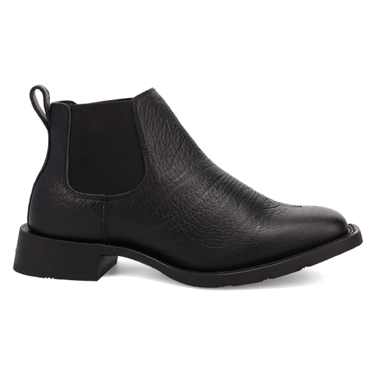 Laredo L70008 Men's Devin Black Leather Western Ankle Boots