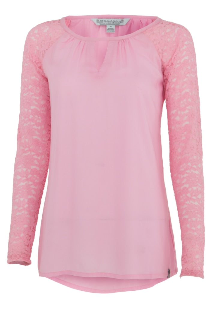 Noble Outfitters 21014-600 Womens Gypsy Lilac Lace Shirt