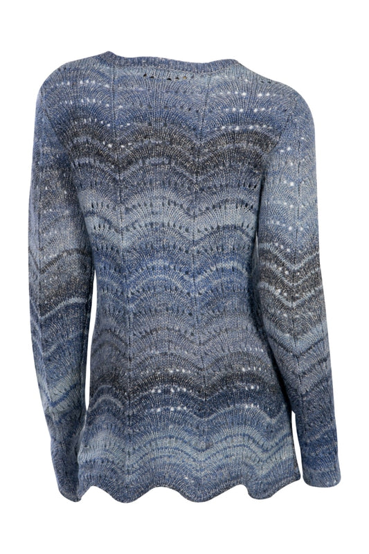 Noble Outfitters 27009-742 Womens Denver Pointelle Pullover