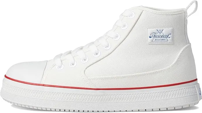 Thorogood 808-1200 Men’s Mid-Height Warehouse Won Work Shoe, White