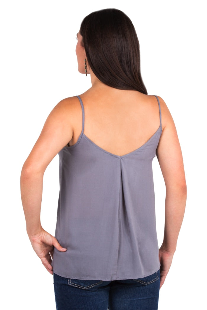 Noble Outfitters 20002-031 Womens Peyton Gray Tank Shirt