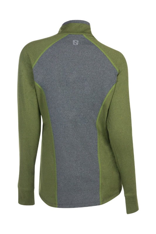 Noble Outfitters 21520-843 Womens Athena Quarter Zip Shirt