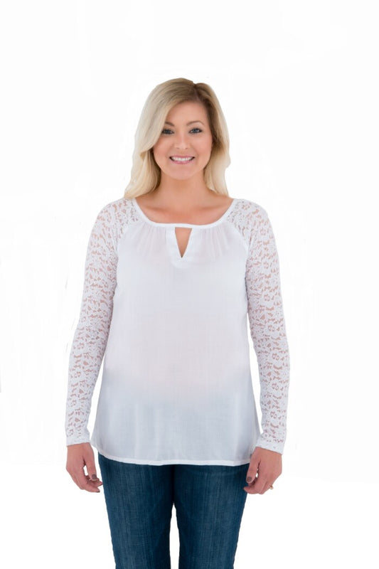 Noble Outfitters 21014-010 Womens Gypsy Lace Shirt