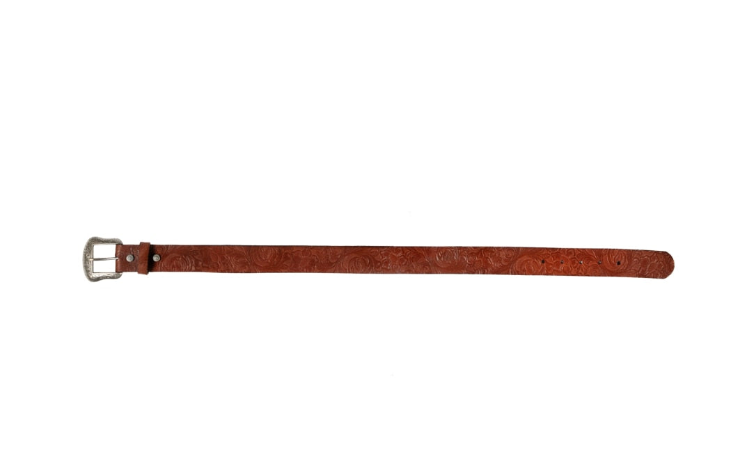 Noble Outfitters 29529-126 Womens Floral Embossed Belt