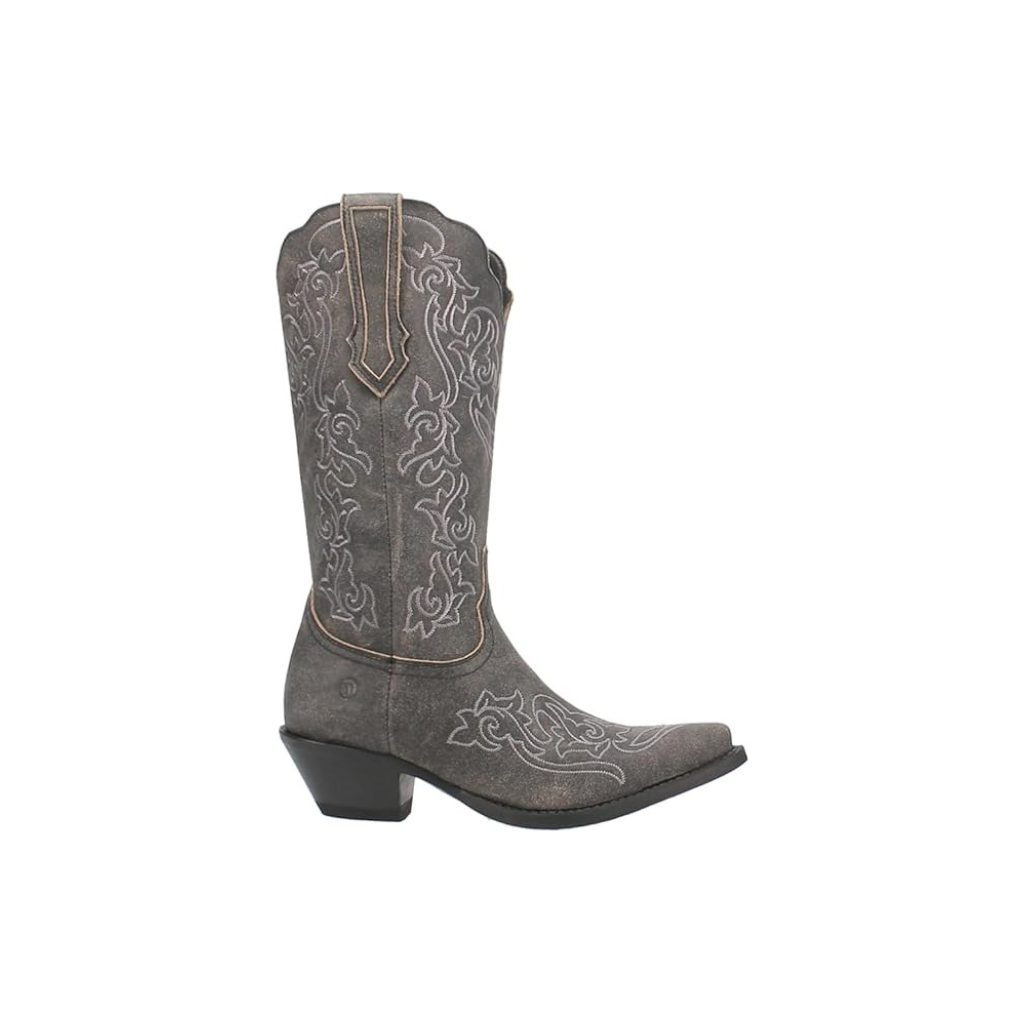 Dingo DI171 Flirty N’ Fun Women’s Snip Toe Western Boots, Black