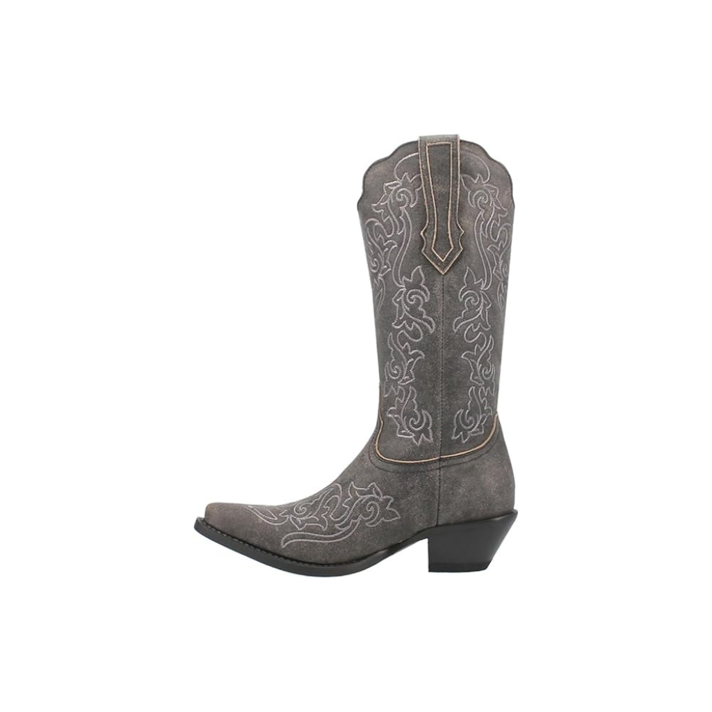 Dingo DI171 Flirty N’ Fun Women’s Snip Toe Western Boots, Black