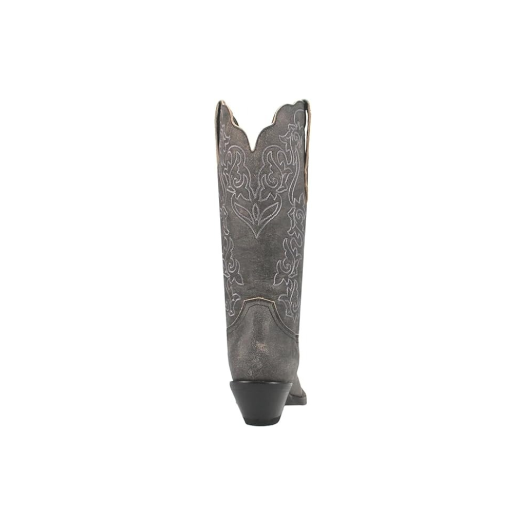 Dingo DI171 Flirty N’ Fun Women’s Snip Toe Western Boots, Black