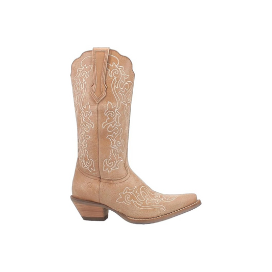 Dingo DI171 Flirty N’ Fun Women’s Snip Toe Western Boots, Brown