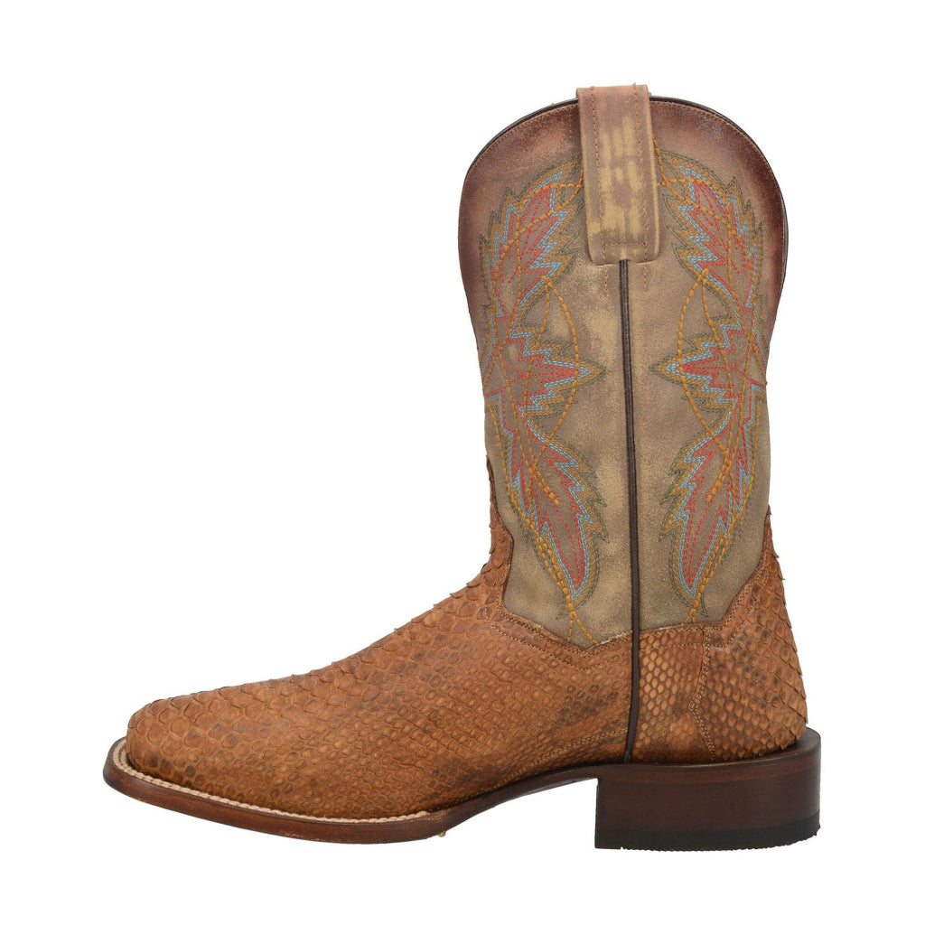 Dan Post DP3996 Men's Dry Gulch Python Exotic Western Boots - Tan