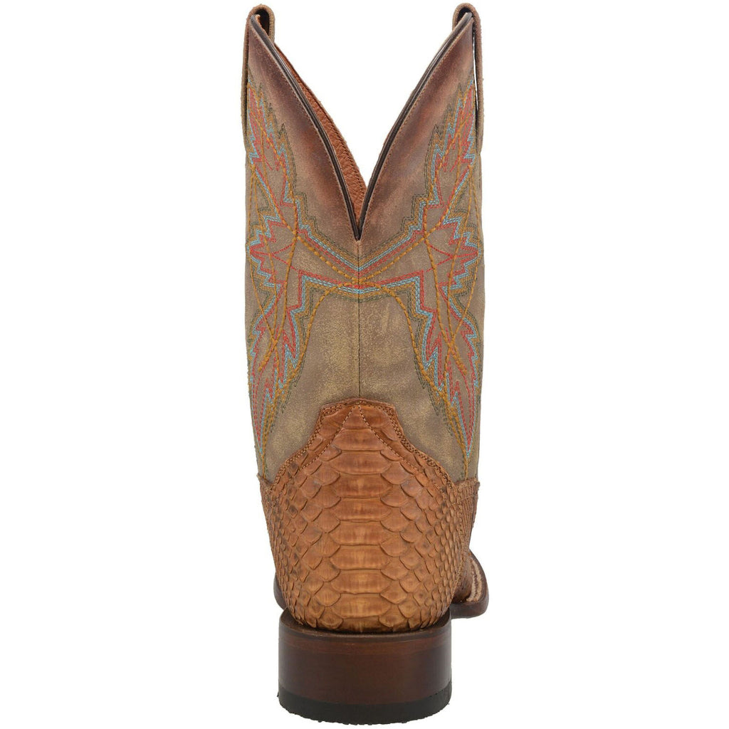 Dan Post DP3996 Men's Dry Gulch Python Exotic Western Boots - Tan