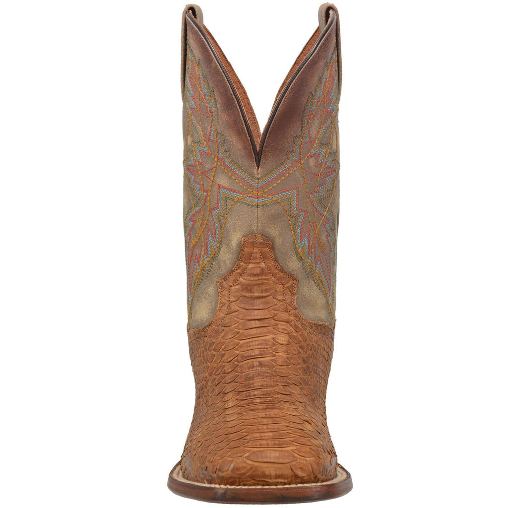 Dan Post DP3996 Men's Dry Gulch Python Exotic Western Boots - Tan