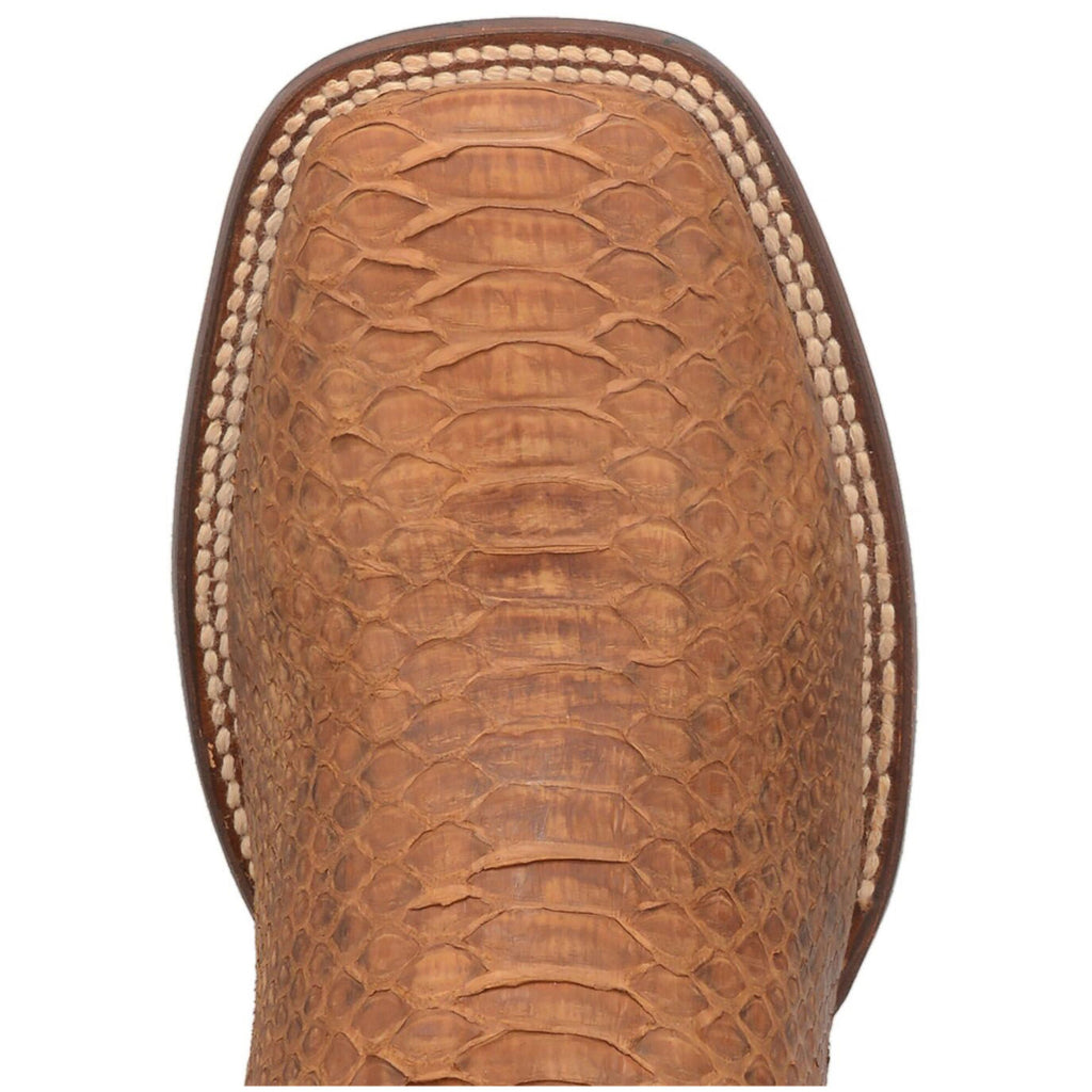 Dan Post DP3996 Men's Dry Gulch Python Exotic Western Boots - Tan
