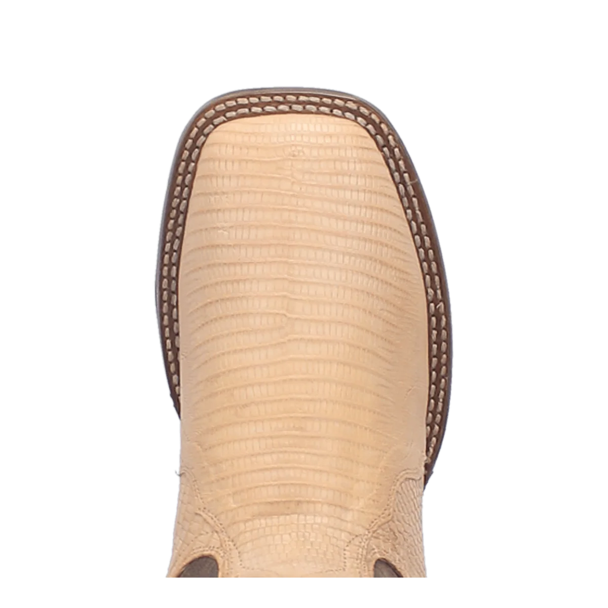 Dan Post Men’s MFDP4182 Barrett Genuine Lizard Square Toe Western Boots Sand