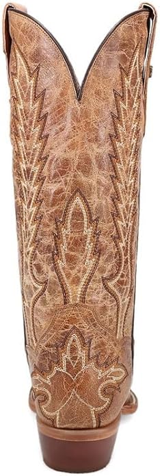 Dan Post 5159 Womens Katina Western Brown Snip Toe Boot