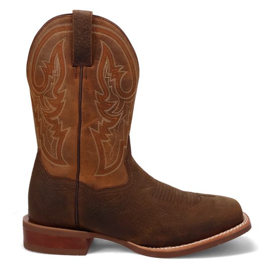 Dan Post Brigston DP5171 Men’s Chocolate & Tan Western Boots