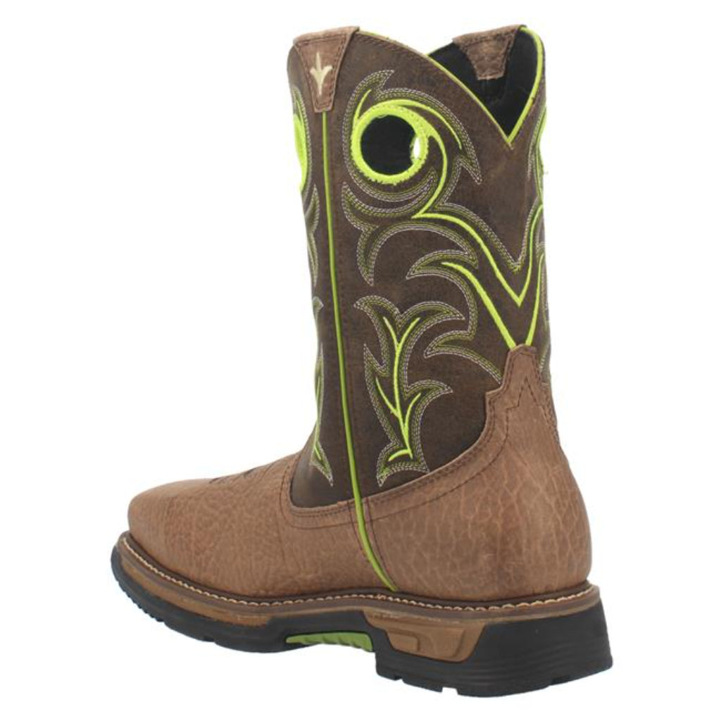 Dan Post DP59413 Men's Storms Eye Waterproof Boots - Brown/Green