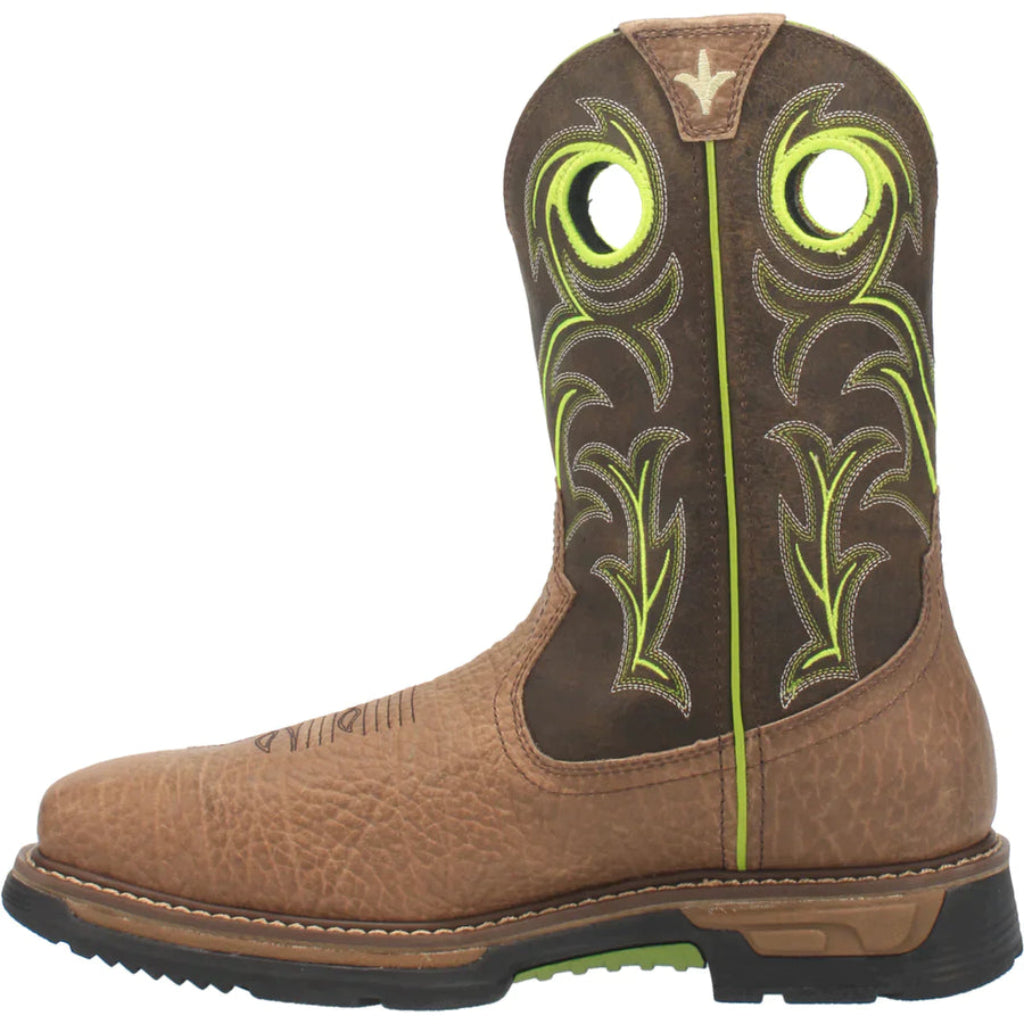 Dan Post DP59413 Men's Storms Eye Waterproof Boots - Brown/Green