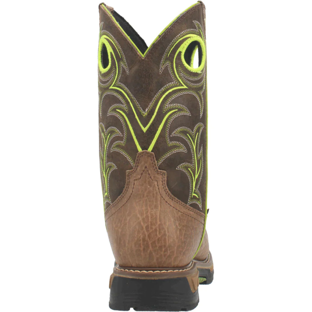 Dan Post DP59413 Men's Storms Eye Waterproof Boots - Brown/Green
