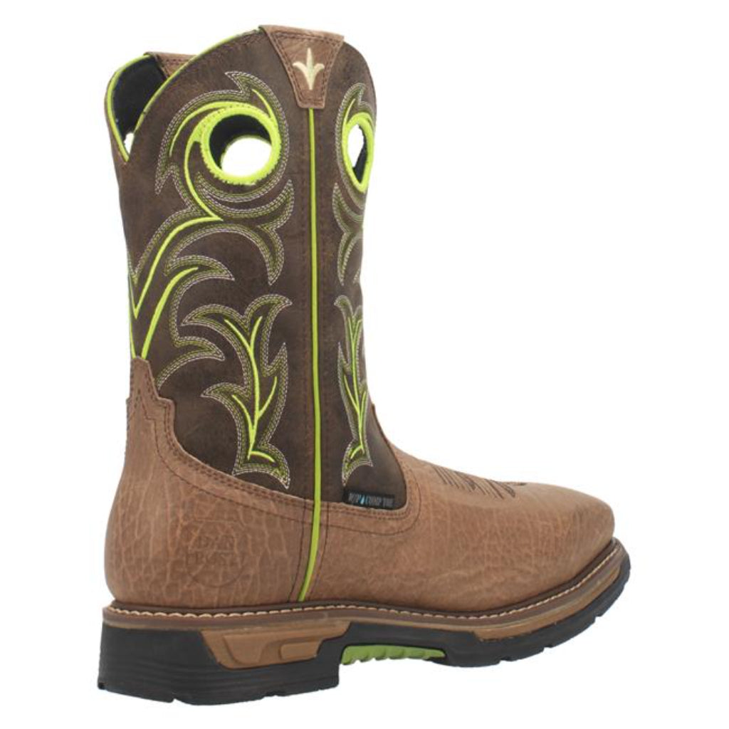 Dan Post DP59413 Men's Storms Eye Waterproof Boots - Brown/Green