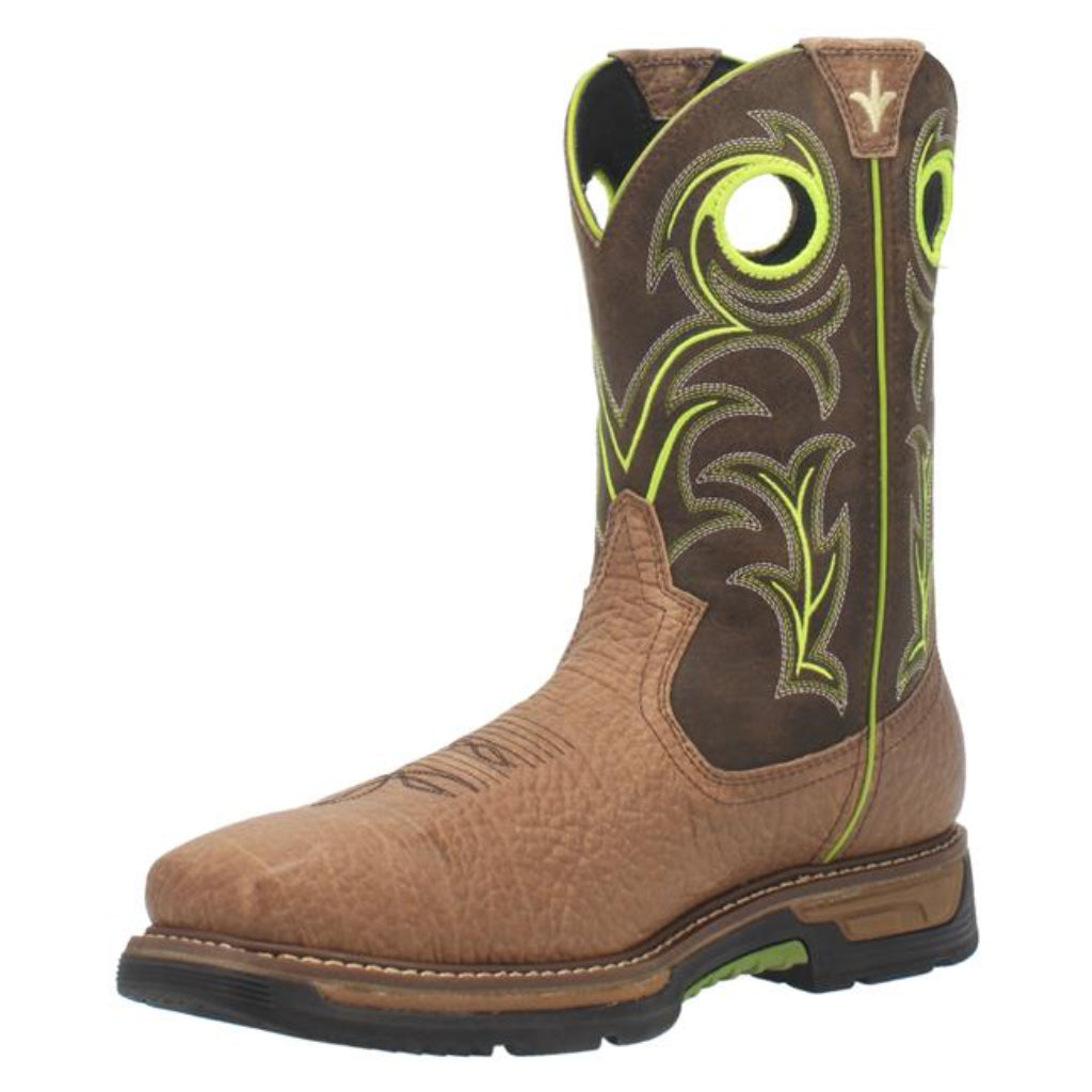 Dan Post DP59413 Men's Storms Eye Waterproof Boots - Brown/Green