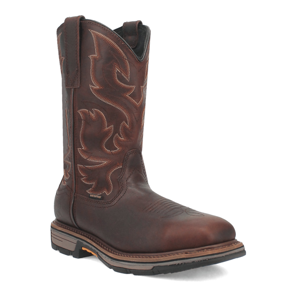 Dan Post DP59464 Men's Bridger Waterproof Steel Toe Work Boots - Brown