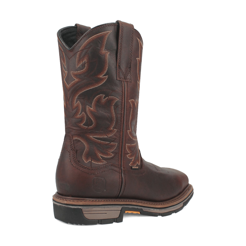Dan Post DP59464 Men's Bridger Waterproof Steel Toe Work Boots - Brown