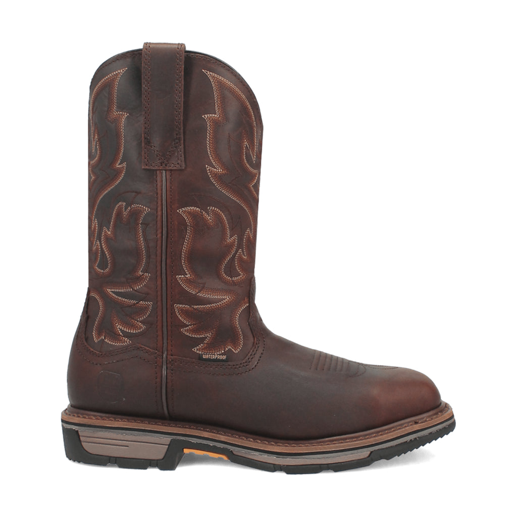 Dan Post DP59464 Men's Bridger Waterproof Steel Toe Work Boots - Brown