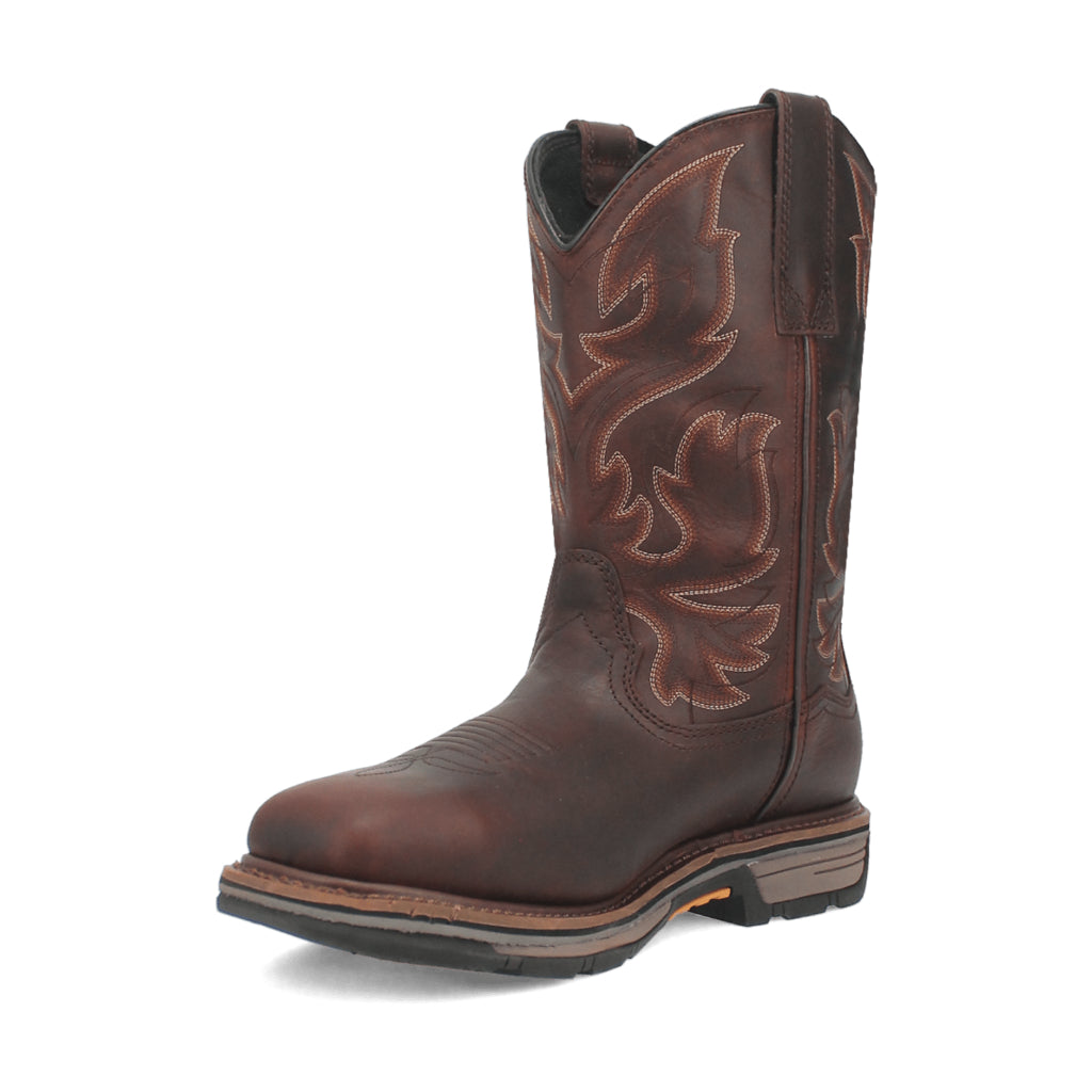 Dan Post DP59464 Men's Bridger Waterproof Steel Toe Work Boots - Brown